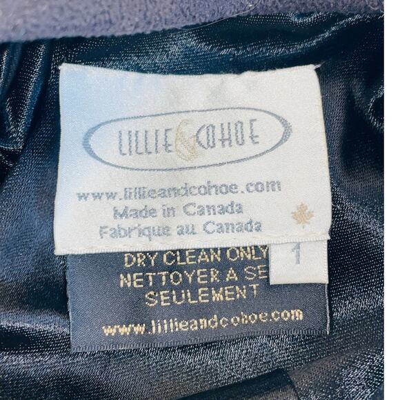 Lillie & Cohoe Boiled Wool Lexi Hat - Sze 1 (23") - Canadian Made - Cloche Style - Picture 5 of 8